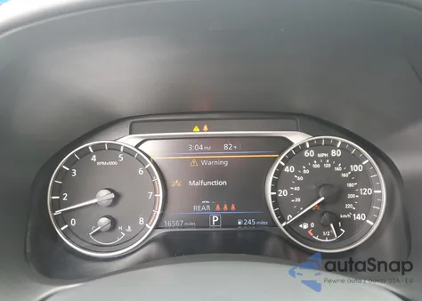 2025 Nissan Altima Sr z USA, uszkodzony, nr VIN 1N4BL4CV7SN359694